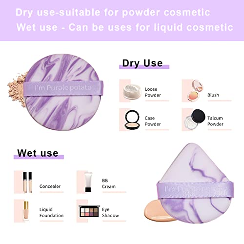 MAYCREATE® Triangle Powder Puff 14PCS Set Makeup Sponges Latex-free Mini Air Cushion Pads for Liquid Foundation Cream Concealer Wet Dry Dual Use MAYCREATE® Triangle Powder Puff 14PCS Set Makeup Sponges Latex-free Mini Air Cushion Pads for Liquid Foundation Cream Concealer Wet Dry Dual Use